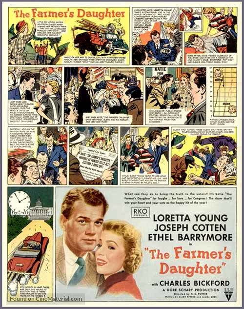 The Farmer&#039;s Daughter - poster