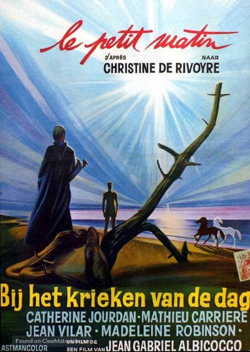 Le petit matin - Belgian Movie Poster