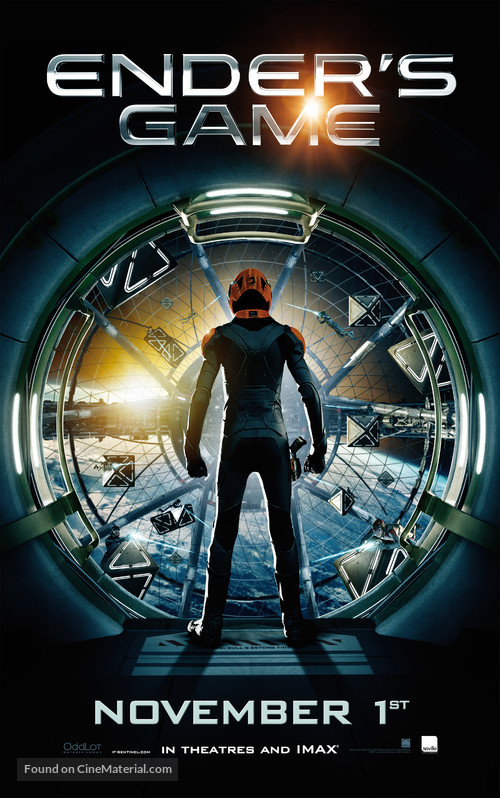 Ender&#039;s Game - Canadian Movie Poster