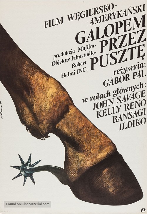 Hossz&uacute; v&aacute;gta - Polish Movie Poster