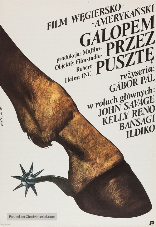 Hossz&uacute; v&aacute;gta - Polish Movie Poster