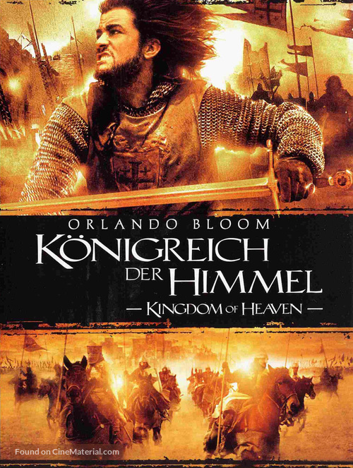 Kingdom of Heaven - German Blu-Ray movie cover