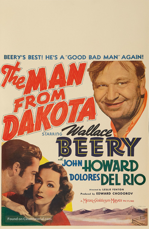 The Man from Dakota - Movie Poster