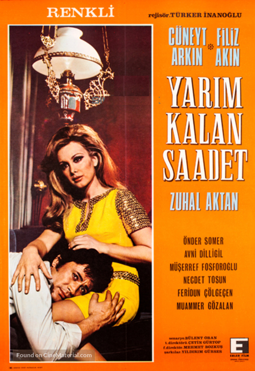 Yarim kalan saadet - Turkish Movie Poster