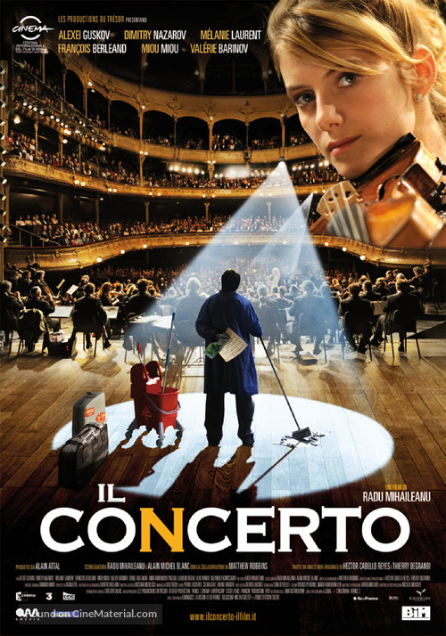 Le concert - Italian Movie Poster