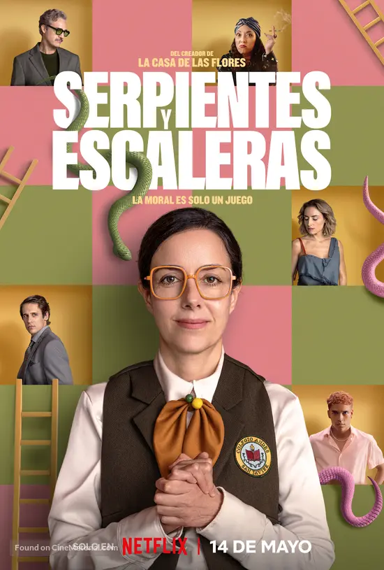 "Serpientes y Escaleras" - Mexican Movie Poster "Serpientes y Escaleras" - Mexican Movie Poster