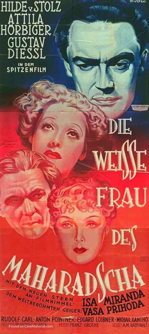 Die Liebe des Maharadscha - Austrian Movie Poster