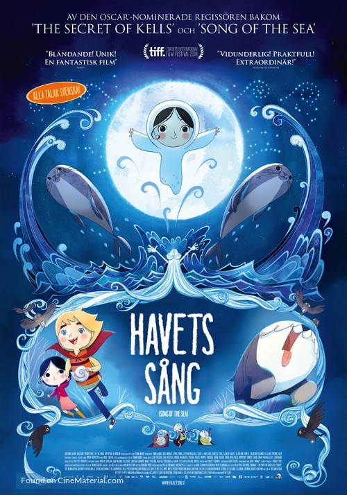 Song of the Sea - Swedish Movie Poster