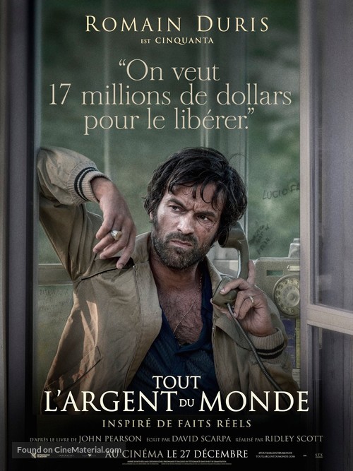 All the Money in the World - French Movie Poster