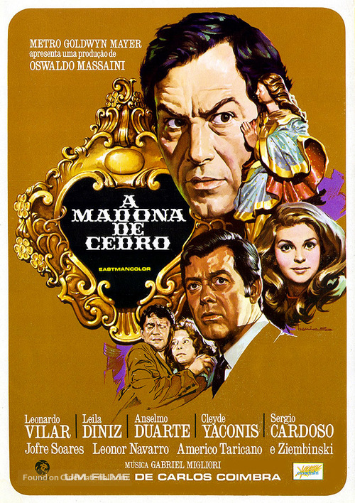 A Madona de Cedro - Brazilian Movie Poster