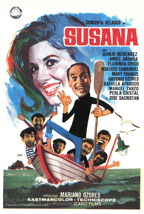 Susana - Spanish Movie Poster