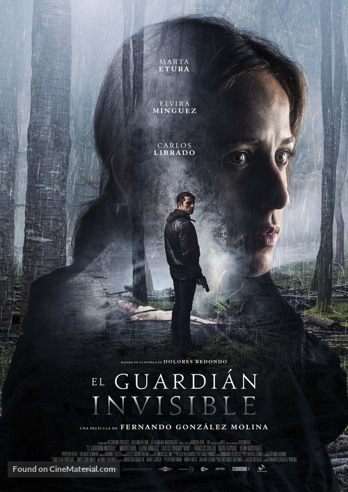 El guardi&aacute;n invisible - Spanish Movie Poster