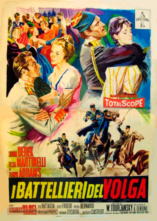 Battellieri del Volga, I - Italian Movie Poster