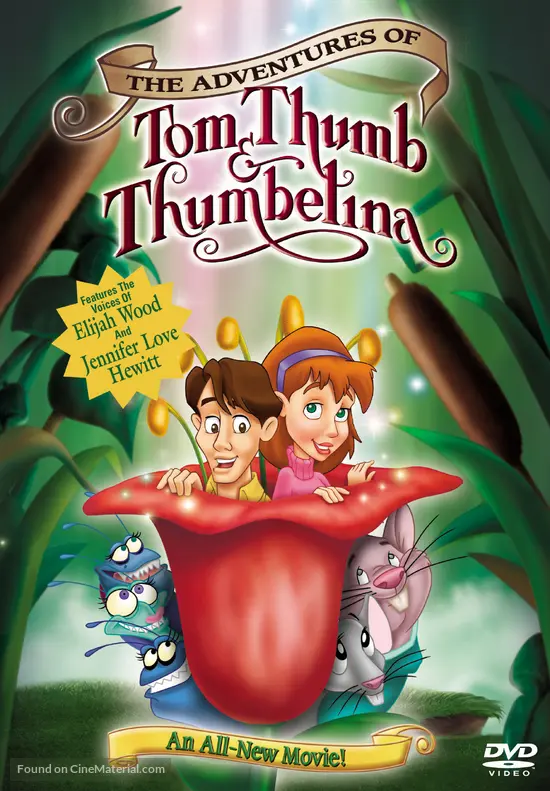 The Adventures Of Tom Thumb And Thumbelina - DVD movie cover