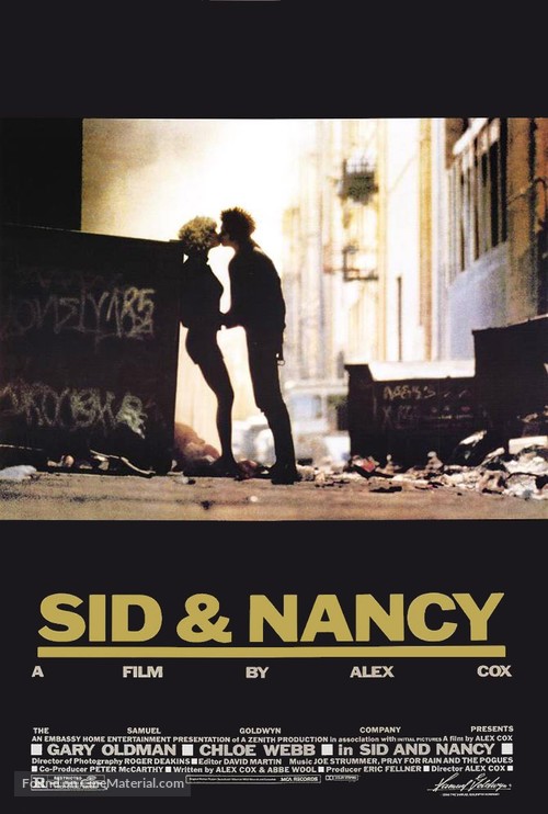 Sid and Nancy - Movie Poster