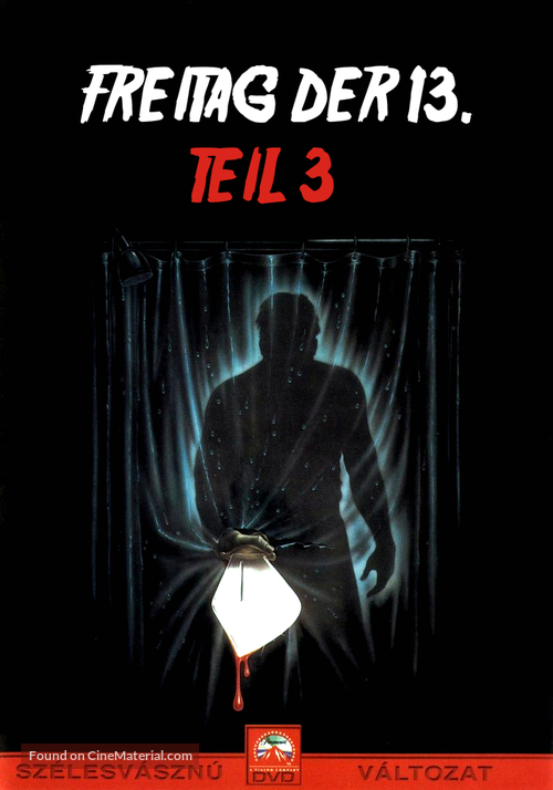 Friday the 13th Part III - German DVD movie cover