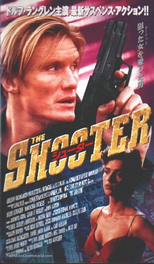 The Shooter - Japanese VHS movie cover