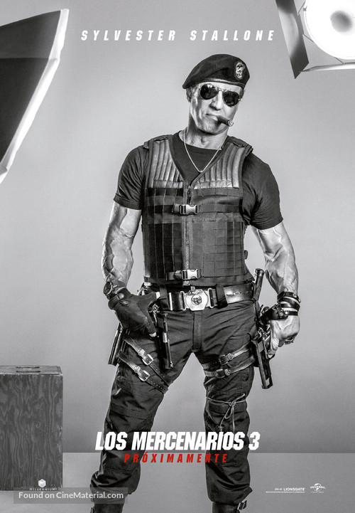 The Expendables 3 - Spanish Movie Poster