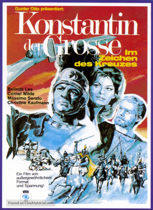 Costantino il grande - German Movie Poster