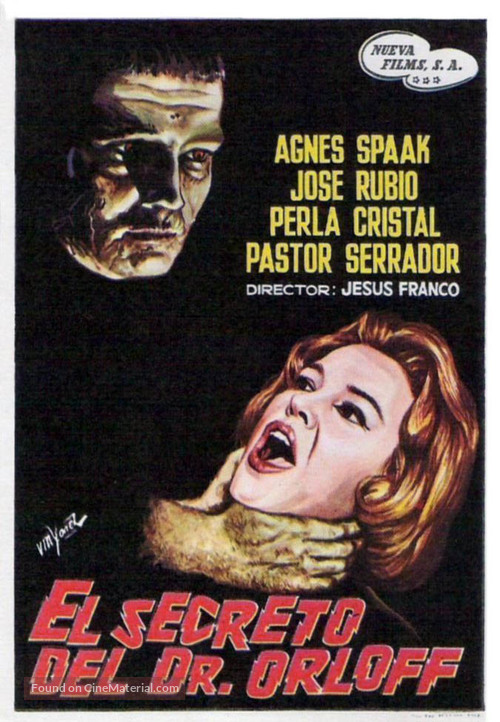 El secreto del Dr. Orloff - Spanish Movie Poster