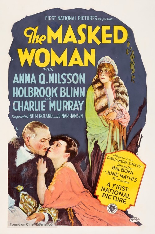 The Masked Woman - Movie Poster