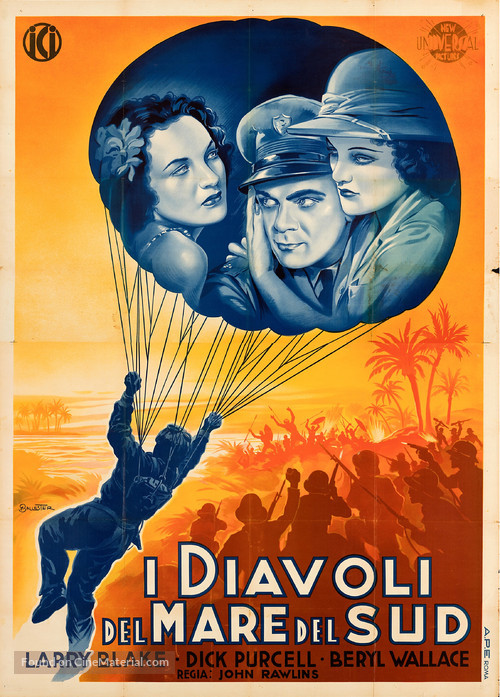 Air Devils - Italian Movie Poster