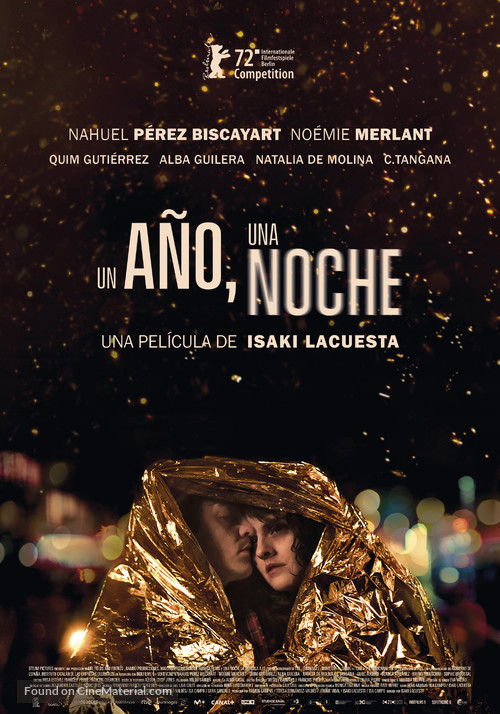 Un a&ntilde;o, una noche - Spanish Movie Poster