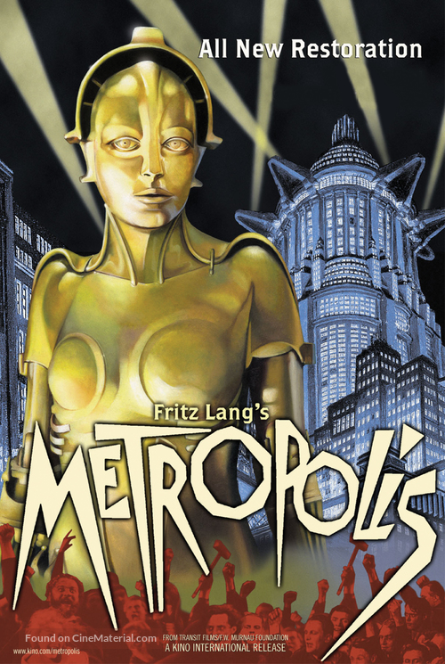 Metropolis - DVD movie cover