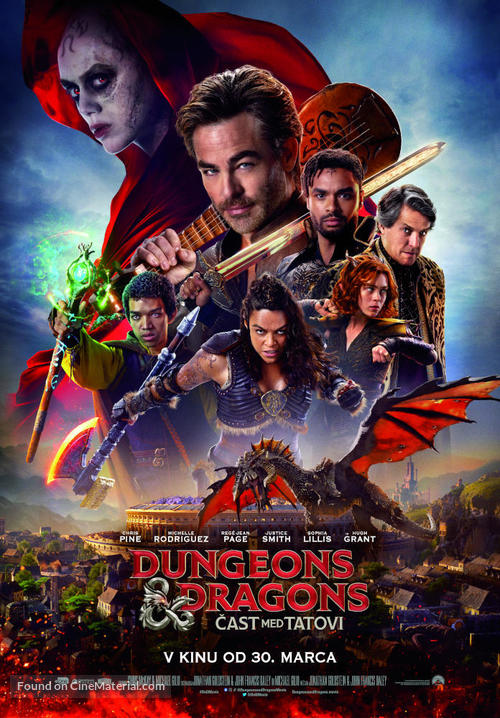 Dungeons &amp; Dragons: Honor Among Thieves - Slovenian Movie Poster