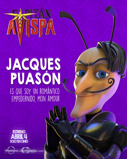 Capit&aacute;n Avispa - International Movie Poster