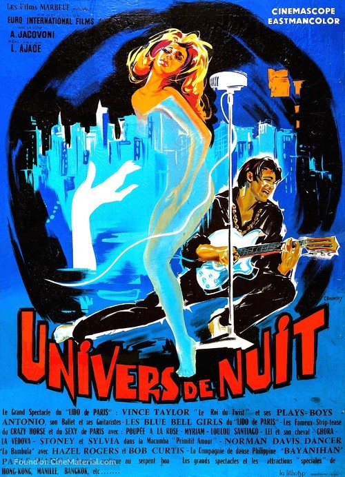 Universo di notte - French Movie Poster