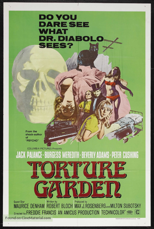 Torture Garden - Movie Poster