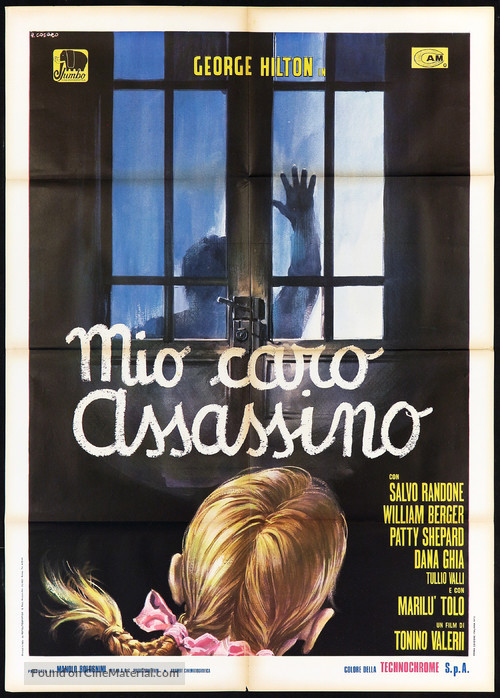 Mio caro assassino - Italian Movie Poster