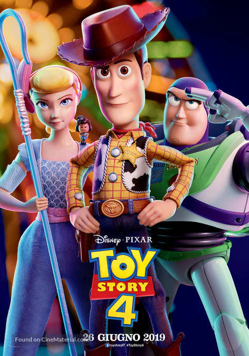 Toy Story 4 - Italian Movie Poster