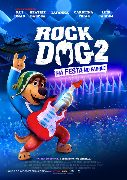 Rock Dog 2 - Portuguese Movie Poster