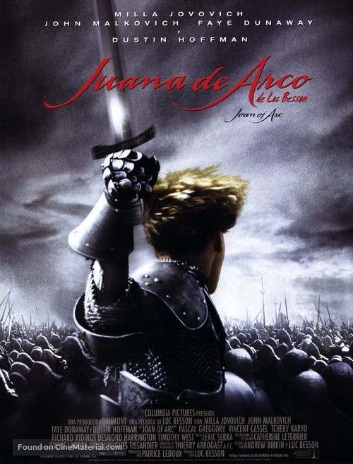 Joan of Arc - Spanish Movie Poster
