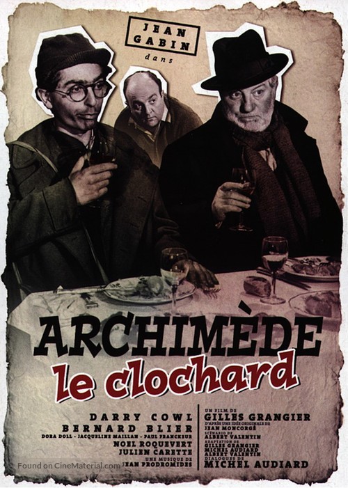 Archim&egrave;de, le clochard - French Movie Poster