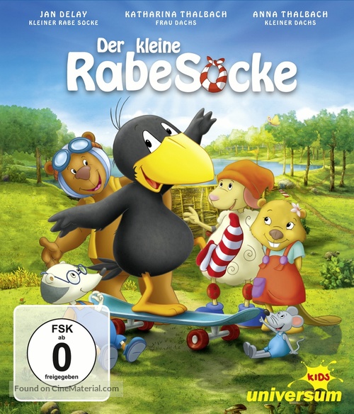 Der kleine Rabe Socke - German Blu-Ray movie cover