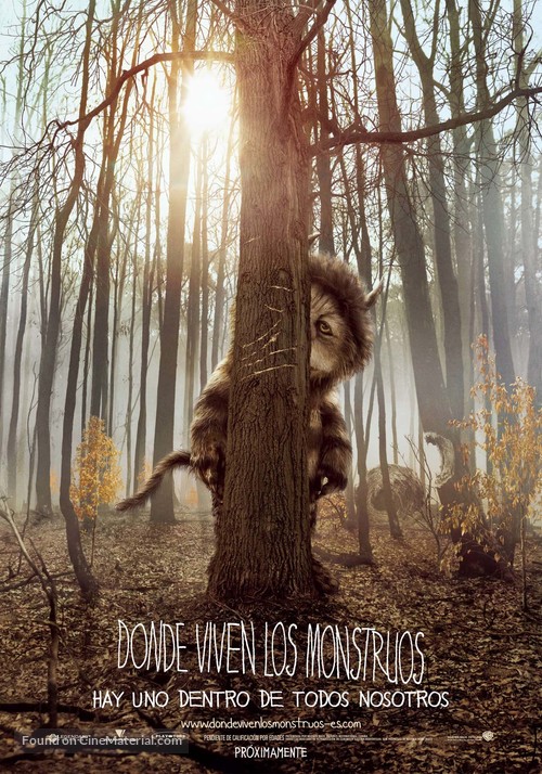 Where the Wild Things Are - Spanish Movie Poster