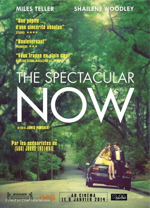 The Spectacular Now - French Movie Poster