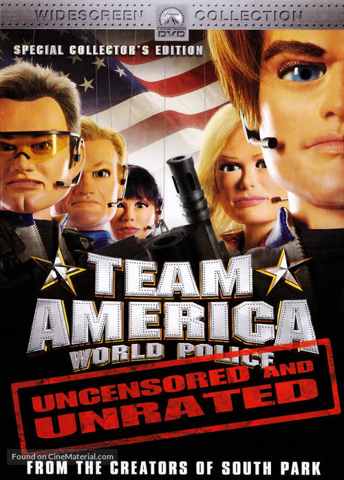 Team America: World Police - DVD movie cover