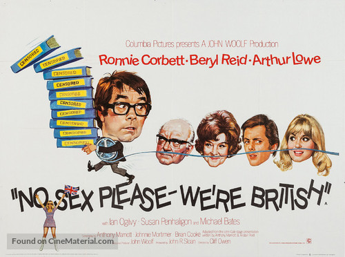 No Sex Please: We&#039;re British - British Movie Poster