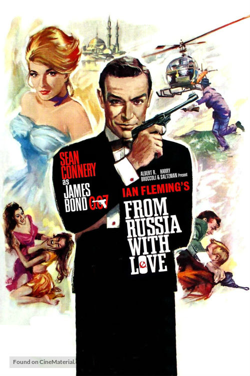 From Russia with Love - British Movie Cover