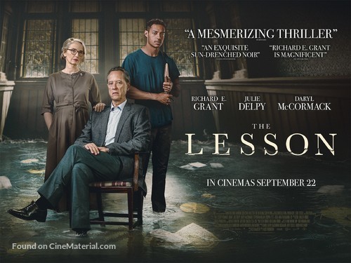 The Lesson - British Movie Poster