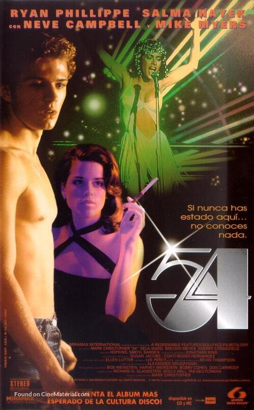 54 - Spanish Movie Poster