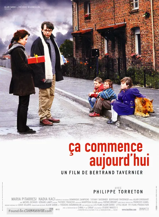 &Ccedil;a commence aujourd&#039;hui - French Movie Poster