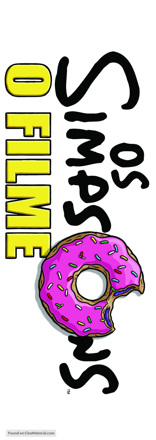 The Simpsons Movie - Brazilian Logo