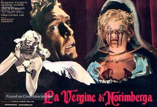 La Vergine di Norimberga - Italian Movie Poster