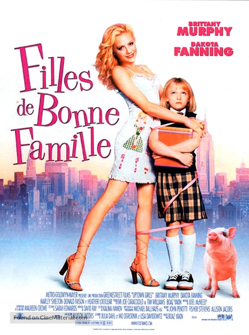 Uptown Girls - French Movie Poster