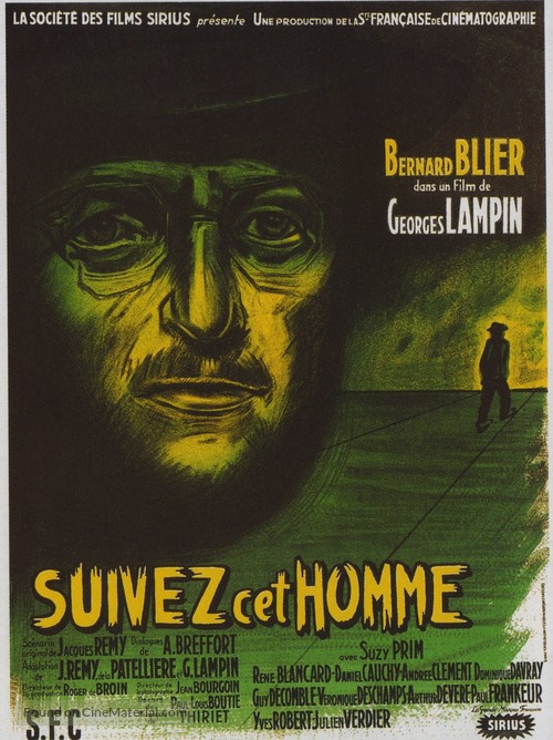Suivez cet homme - French Movie Poster